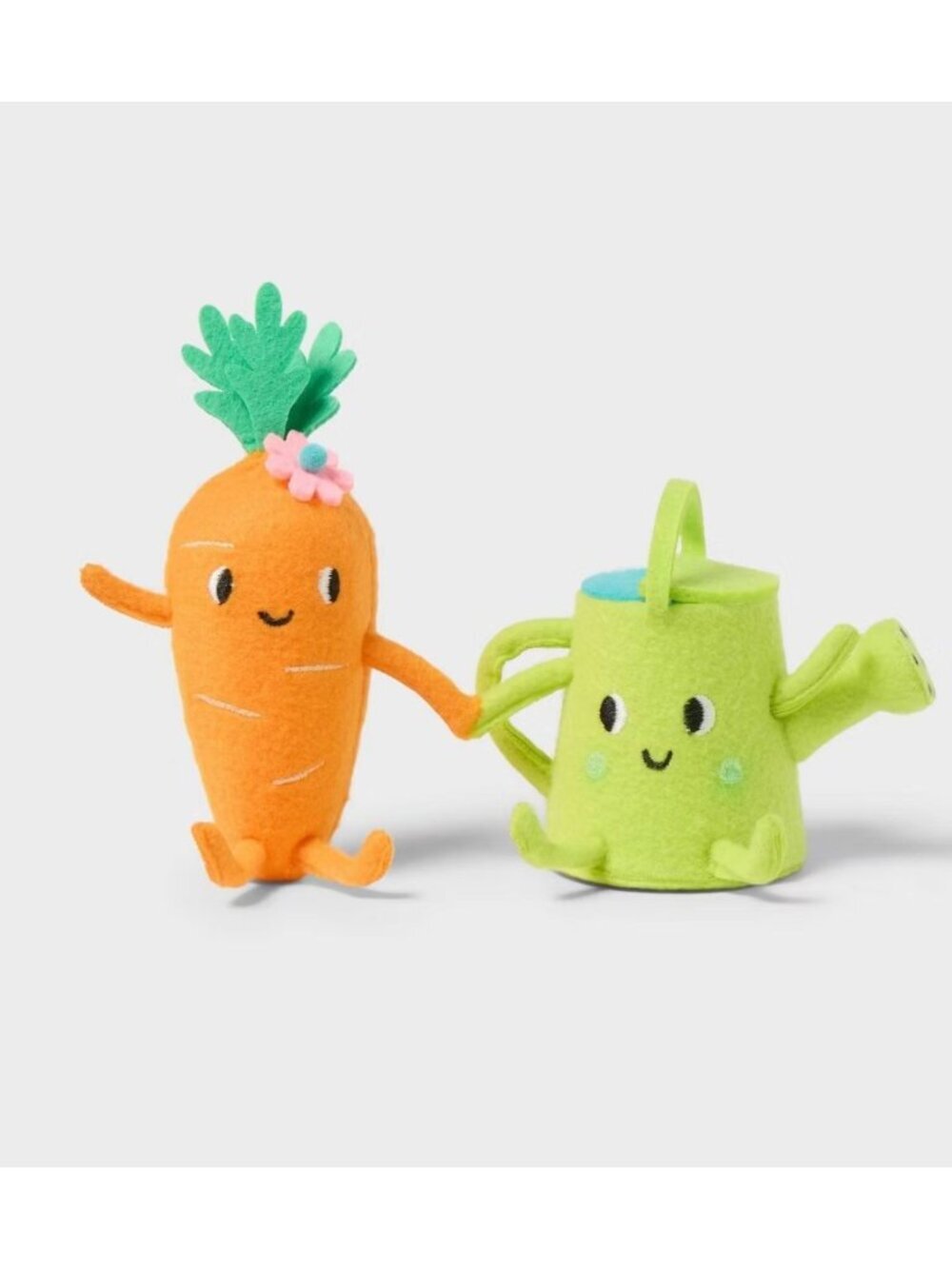 Target Carrot And Watering Can Duo Easter Decorative Felt Figural - Spritz™